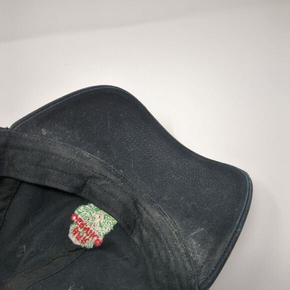 Bar Gernika Slideback Hat Black One Size Adjustable 6 Panel Fahrenheit - Picture 7 of 8